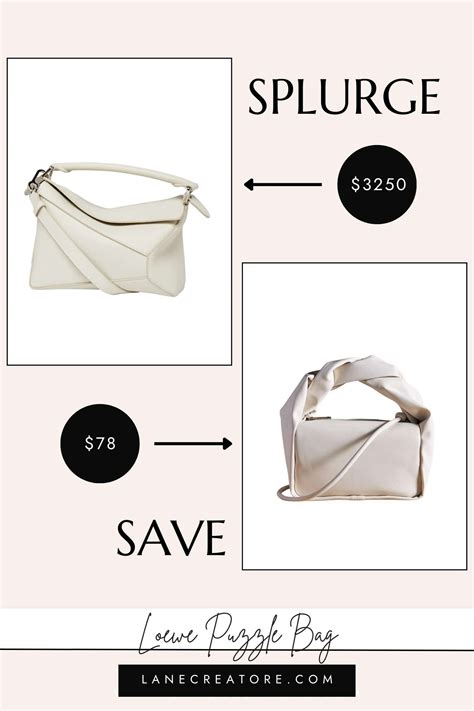 dupe loewe basket bag|loewe puzzle bag alternative.